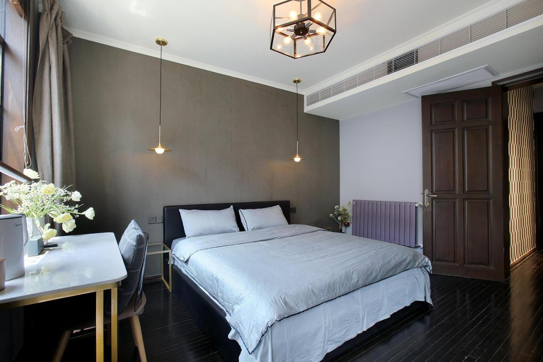 Shanghai Downtown Hills Boutique Guesthouse - Near Metro Line 7, Exit 3, Changping Road Rom bilde