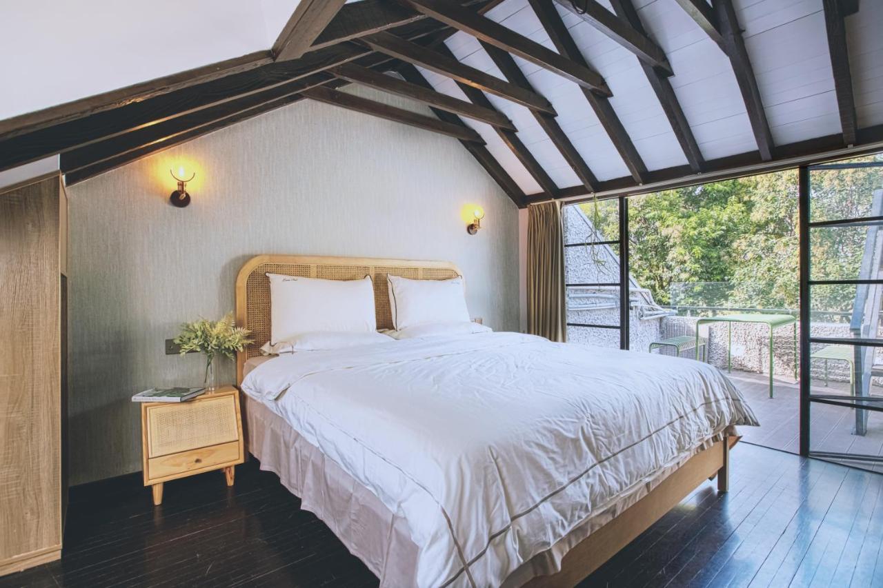 Shanghai Downtown Hills Boutique Guesthouse - Near Metro Line 7, Exit 3, Changping Road Eksteriør bilde